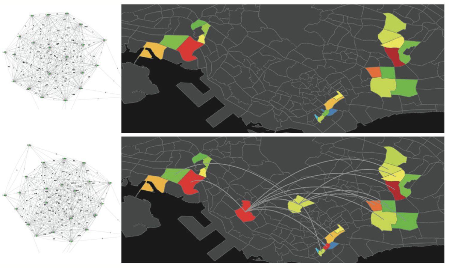 A Visual Analytics Framework for Large Transportation Datasets (CAADRIA 2014)